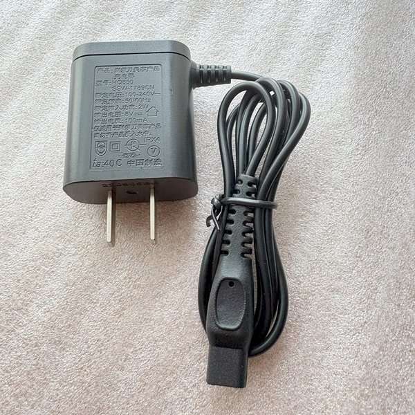 充電器 PHILIPS ACアダプター☆HQ850 フィリップス AC コンセント☆充電 コード ケーブル 電源 シェーバー用 髭剃り
