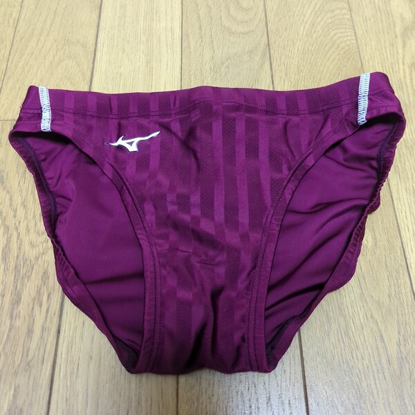 美品 ストリームアクセラ XLサイズ Vパンツ 競パン パープル 紫 競泳水着 MIZUNO Stream Aqucela SwimSuits FINA承認 ミズノ Oサイズ