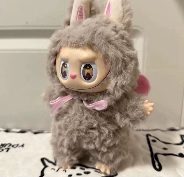 LABUBU エンジェルシリーズ ラブブ ぬいぐるみ キーホルダー