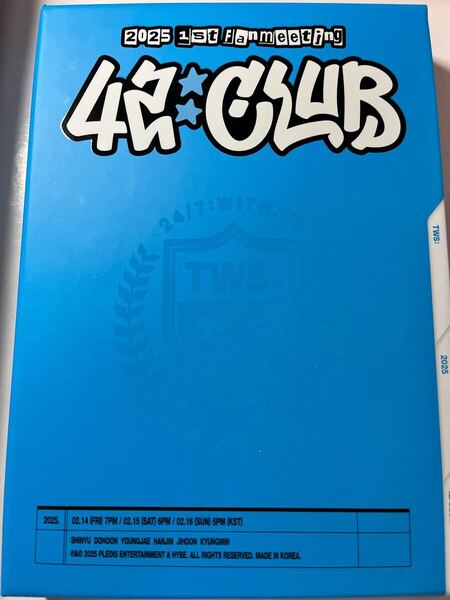 TWS ソウル ペンミ 42 : CLUB in Seoul