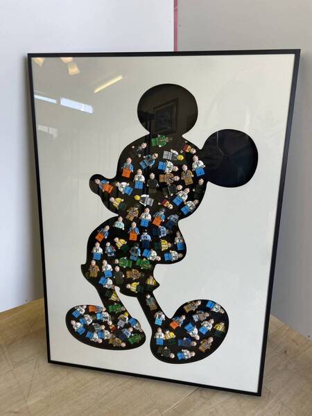 ミッキーマウス LEGO アートパネル レゴ 額絵 絵画 アート パネル 壁画 DISNEY ディズニー 壁掛け 絵 アートポスター 額縁