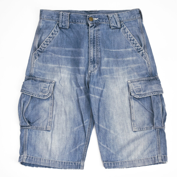00s Carhartt カーハート デニム カーゴ ショーツ 32 ショートパンツ ハーフパンツ