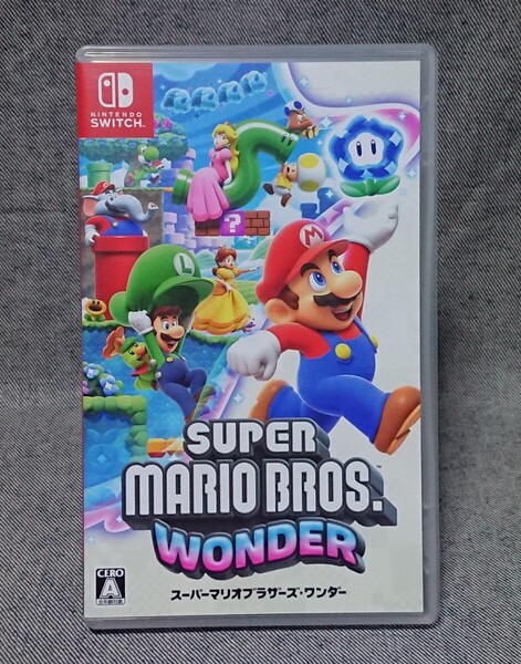 ◇ 送料無料 Switch スーパーマリオブラザーズ ワンダー 中古美品 ◇