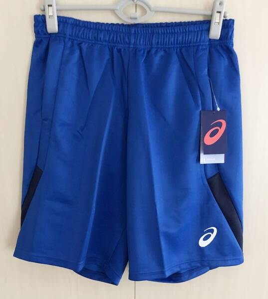 ★★★ 新品!定価:4500円 asics (アシックス) ジャージ ハーフパンツ (2XL) アシックスブルー ★★★