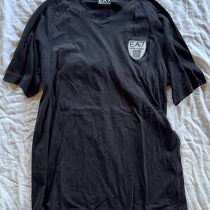 エンポリオアルマーニ EA7 Tシャツ M 黒 ロゴ シンプル