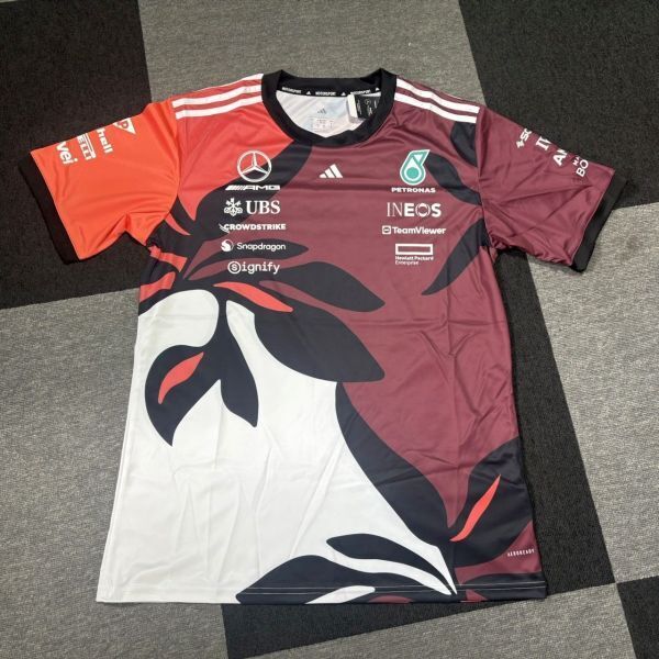 【Mサイズ 】新品未使用 2025 Mercedes AMG F1 Miami GP Tシャツ ラッセル / アントネッリ メルセデス マイアミGP 【送料無料】