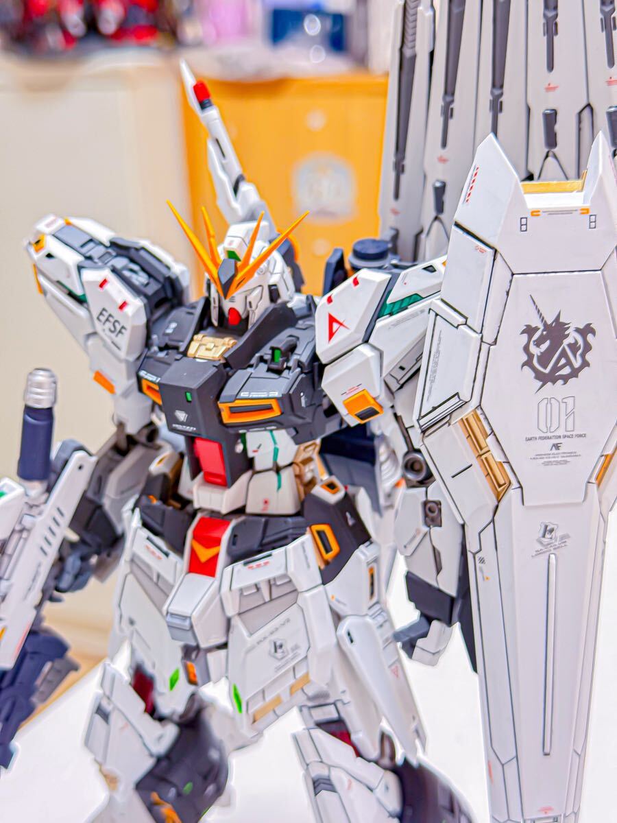 【GW中特別価格】MG νガンダム ガンプラ 塗装済み完成品 Yahoo!オークション -「mg νガンダム ver.ka 塗装 完成」の落札