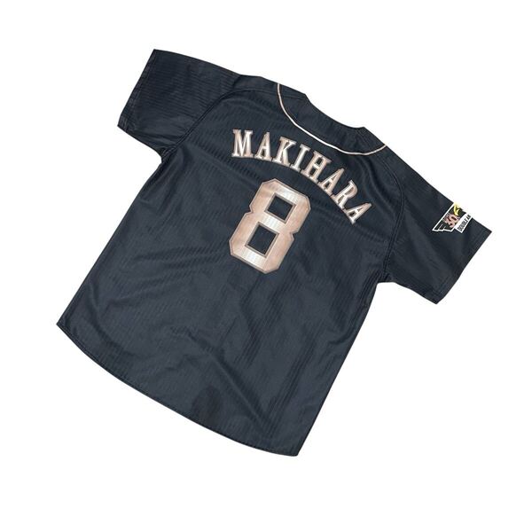 福岡ソフトバンクホークス Majestic マジェスティック ダブルアニバーサリーレプリカユニフォーム 8 牧原大成 牧原 Mサイズ
