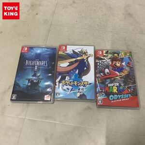 1円〜 Nintendo Switch ソフト スーパーマリオ オデッセイ、ポケットモンスター ソード、リトルナイトメア2