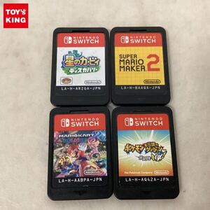 1円〜 箱無 Nintendo Switch 星のカービィ ディスカバリー マリオカート8 デラックス 他