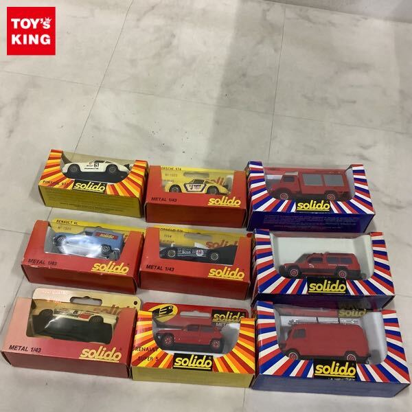 レア 年代物 当時物 箱付き ソリド solido 42 ルノー 4 モービル Yahoo!オークション -「ルノー4 1/43」の落札相場・落札価格