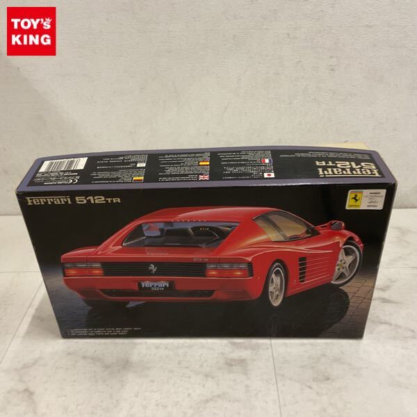 フェラーリ 512TR プラモデル 未組立 フェラーリ 512TR プラモデル 未組立