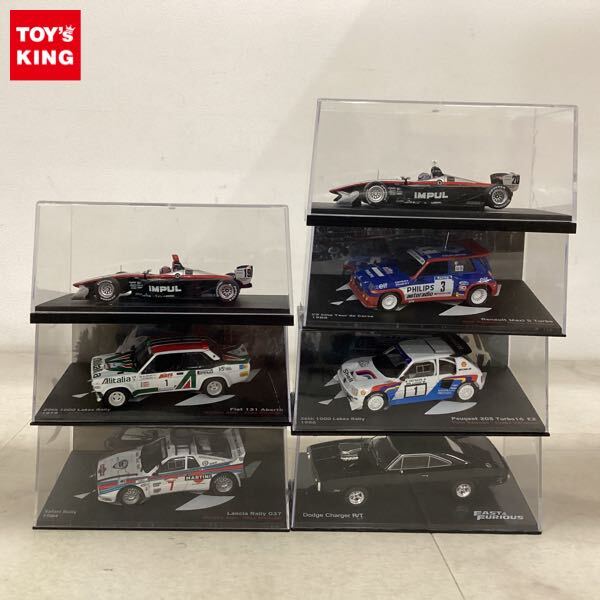 ランチャ ラリー 037 2台セット 1/43 Yahoo!オークション -「1/43 ランチア037ラリー」の落札相場