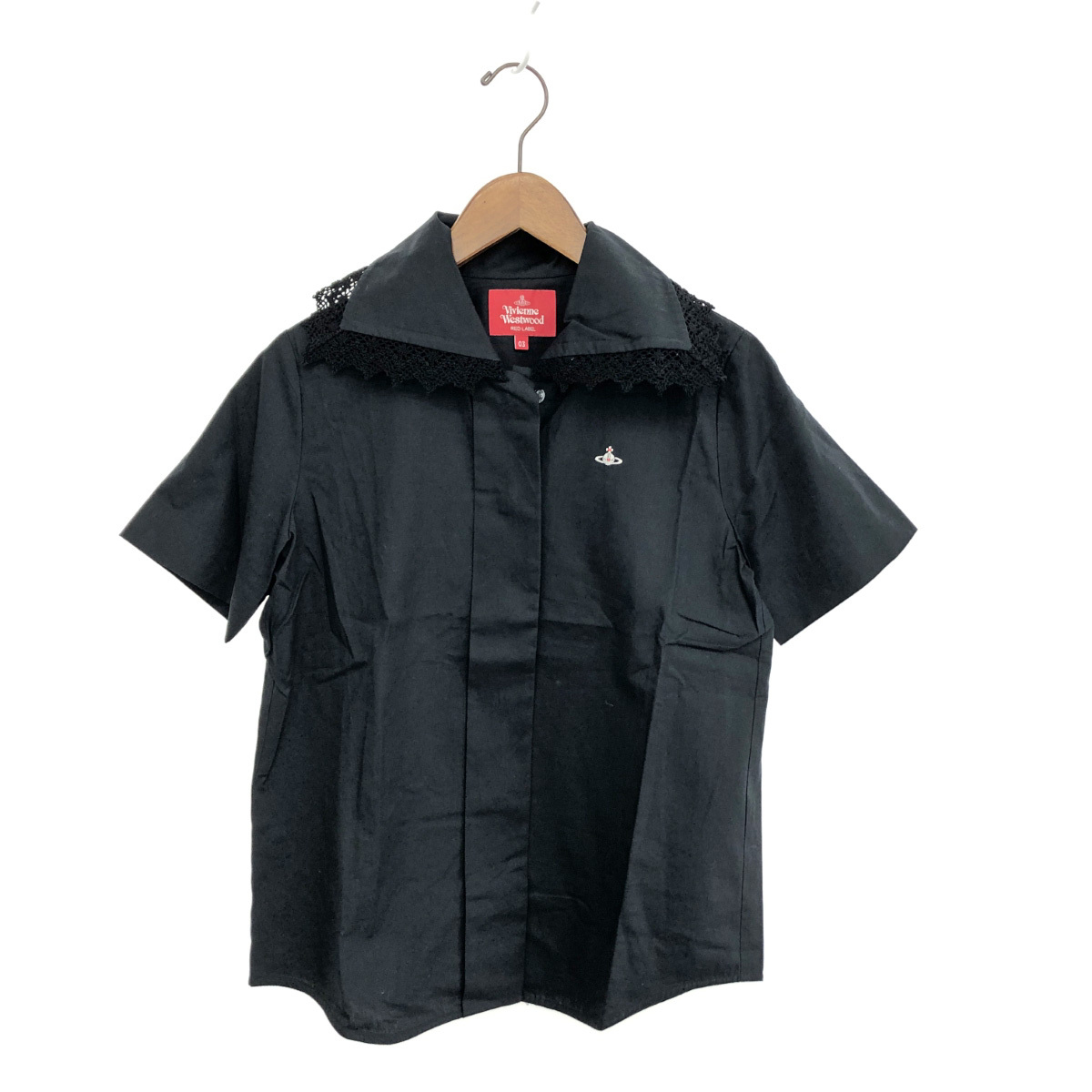 【極希少】Vivienne Westwood 総レース半袖シャツ 変形 42 極希少】Vivienne Westwood 総レース半袖シャツ 変形 42(Yahoo