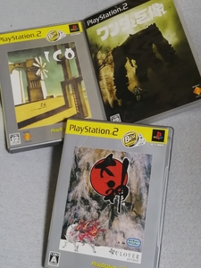 (PS2)名作3本★ICO(イコ)★ワンダと巨像★大神(OKAMI)