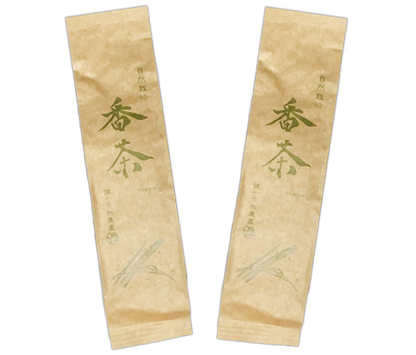 自然栽培 番茶 200g(100gX2袋)★無肥料・無農薬★無添加★大和高原で緑滴るほどに育った力強い茶葉を蒸し緑茶製法で清らかに仕上げました
