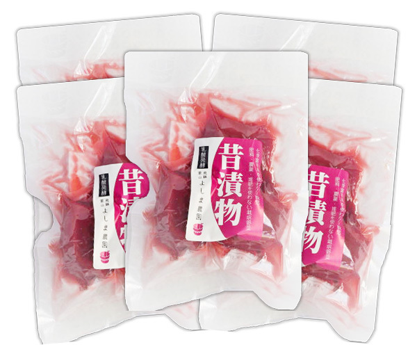 自然栽培 赤かぶ漬け 500g(100gX5袋)★昔ながらの古式熟成製法★無肥料・無農薬の究極の自然農法の野菜使用★無添加・無化学調味料★