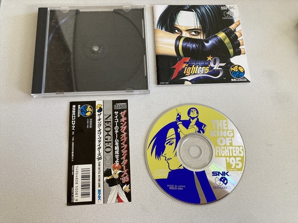 25-0726 動作品 ネオジオCD キングオブファイターズ95 NOEGEO KOF95 キンターズ95