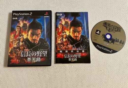 24-PS2-88 プレイステーション2 信長の野望 蒼天録 動作品 PS2 プレステ2