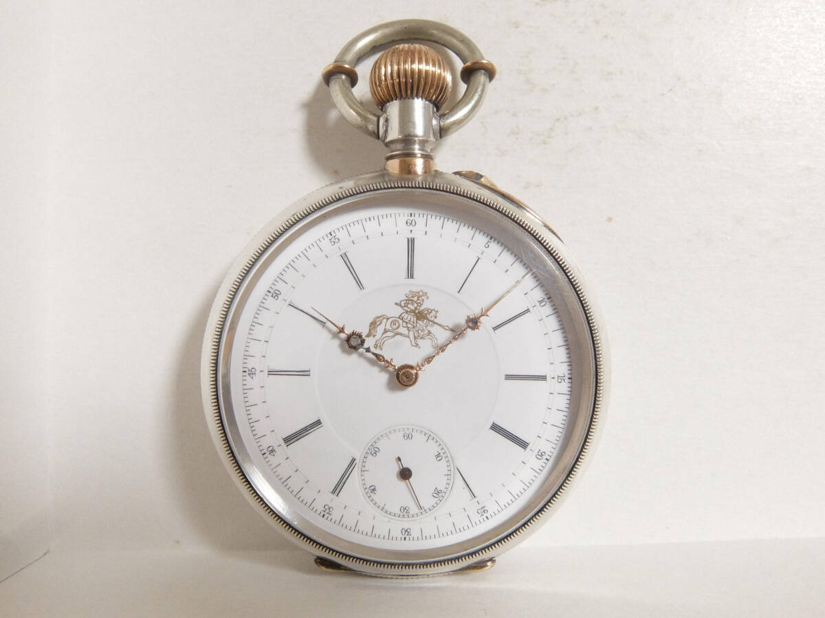 Schmidt Watch シュミットウォッチ スモセコ 銀無垢 懐中時計 Yahoo!オークション -「シュミット」(懐中時計) の落札相場