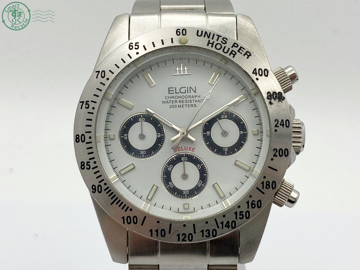 エルジン クロノグラフ FK-1199-F Yahoo!オークション -「elginエルジンクロノグラフ」(エルジン