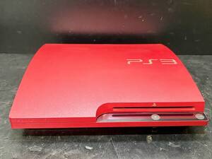 SONY ソニー PlayStation3 プレイステーション3 PS3 本体 CECH-3000B SR スカーレット・レッド 動作確認済 初期化済 現状品 AF049080