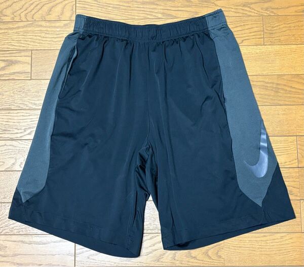 NIKE PRO MEN’S TRAINING SHIRTS (両サイドポケット) size-L(平置き39股下26) 中古(美品) 送料無料 NCNR