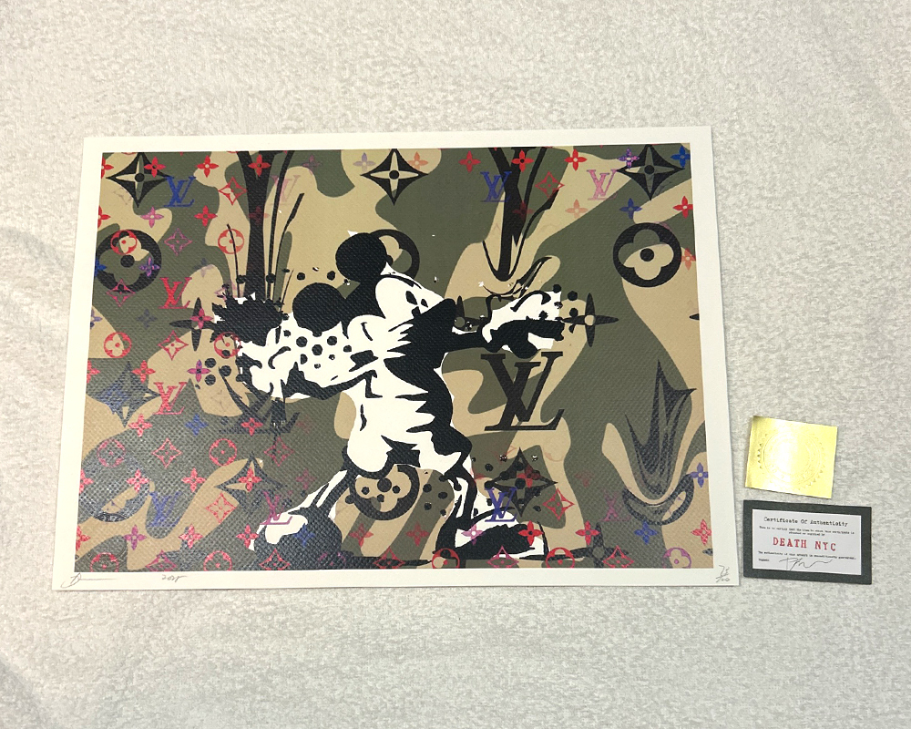 death nyc 世界限定100枚 ディズニー ミッキー ミニー ルイヴィトン Yahoo!オークション -「death nyc ミッキー」の落札相場・落札価格