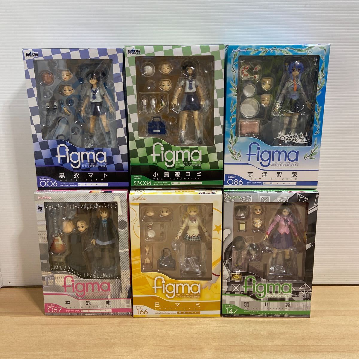 未開封 figma けいおん 7体セット Yahoo!オークション -「figma けいおん セット」の落札相場