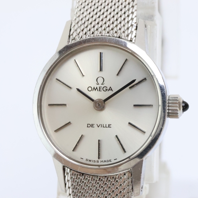 OMEGA オメガデビル シルバー メッシュバンド 時計 2025年最新】Yahoo!オークション -オメガ メッシュベルト