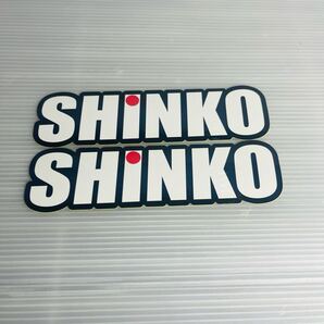 【未使用品】SHINKOステッカー2枚セット 当時もの?(検 デカール シール シンコー