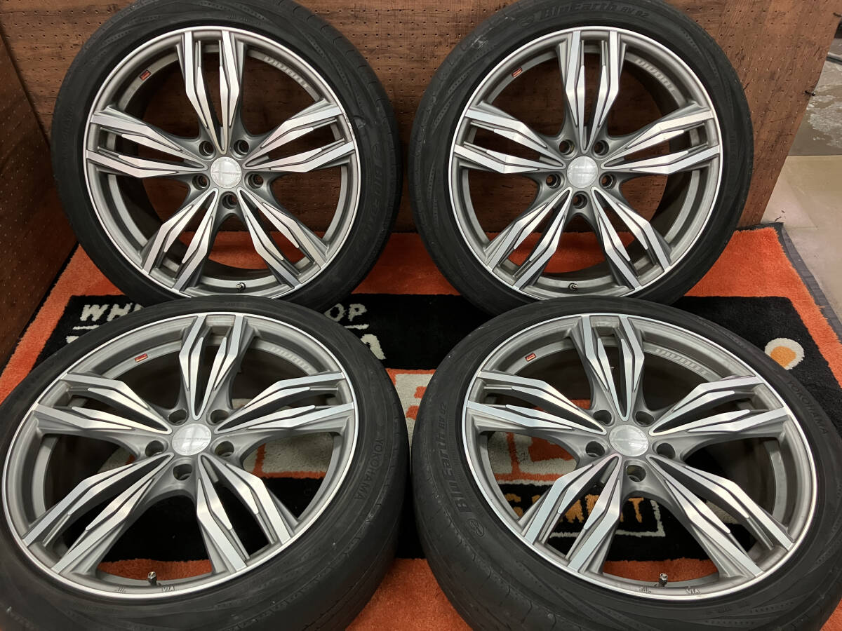 札幌近郊発225/40-19 レアマイスター8j+36 114.3 5穴 4本 Yahoo!オークション -「レアマイスター 19インチ」の落札相場