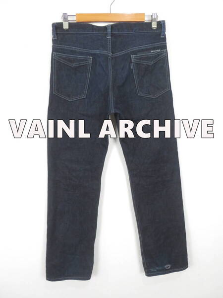 ヴァイナル アーカイブ 濃紺 デニムパンツ 2 ★ VAINL ARCHIVE ジーンズ