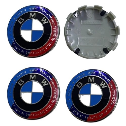 BMW 【4個セット 68㎜】ホイール センター キャップ (記念文字入り)