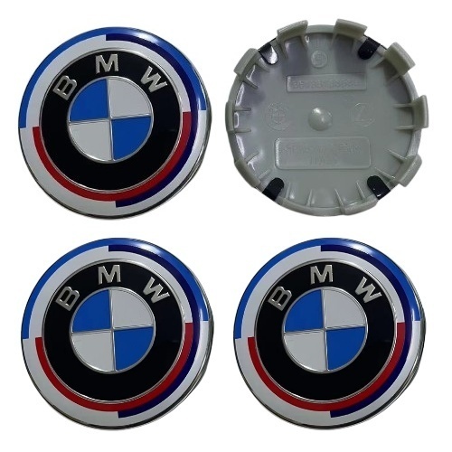 BMW 【4個セット 68㎜】ホイール センター キャップ (記念)