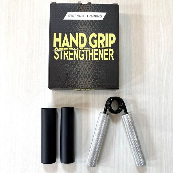 CRAZYROPE 握力トレーニング ハンドグリップ 金属グリップ ハンドグリッパー ストレス解消 リハビリ器具 トレーニング器具(100ポンド/45kg)
