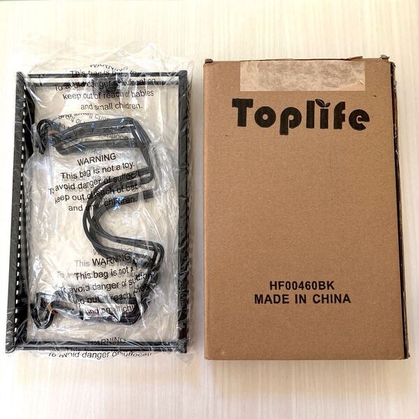 Toplife 鍋蓋 スタンド フライパン 鍋蓋 置き キッチン多機能 蓋収納 ラック 7本仕切りパーツ付き(ブラック)