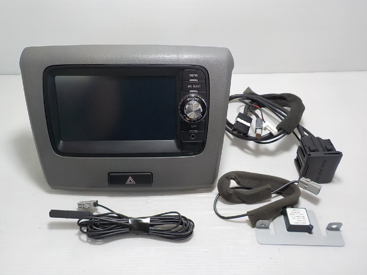 スペーシアカスタム DBA-MK32S 枠付き Clarion QY-1006 Yahoo!オークション -「mk32s スペーシア」(カーナビ) の落札