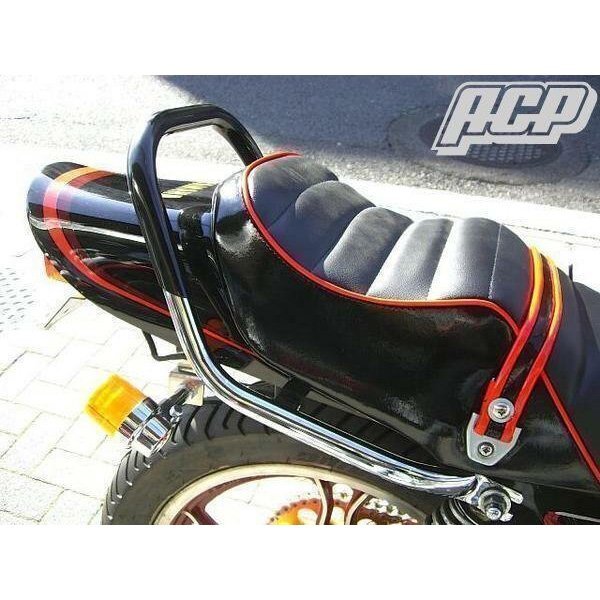 ヤマハ　xj400 純正　タンデムバー　グラブバー　メッキ 魅了 xj400 ヤマハ 純正 メルカリ - メッキ グラブバー タンデム