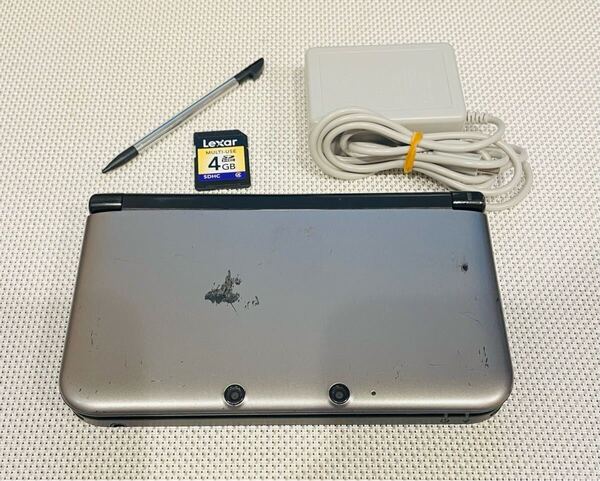 ニンテンドー3DSLL シルバーブラック 本体動作品 送料負担 任天堂 Nintendo 銀