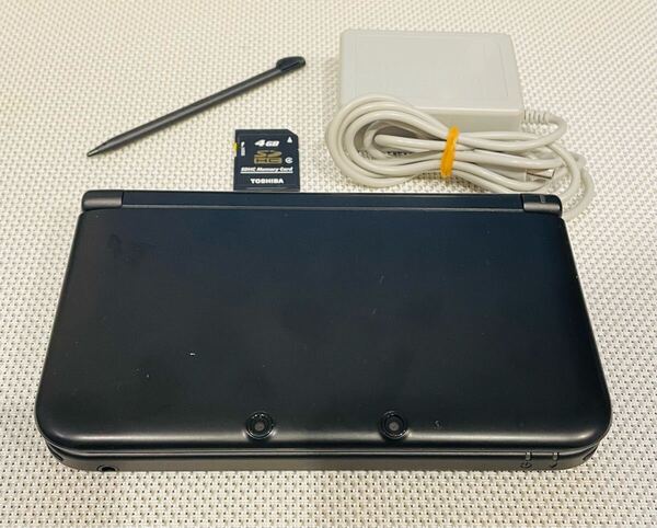 ニンテンドー3DSLL ブラック 黒 本体動作品 送料無料 付属品付き 任天堂 Nintendo
