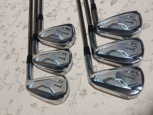 送料無料 中古 DUNLOP SRIXON ZX7 Mk2 6本(#5-P) N.S.PRO MODUS3 TOUR105 DST FLEX-S ダンロップ スリクソン MKⅡ