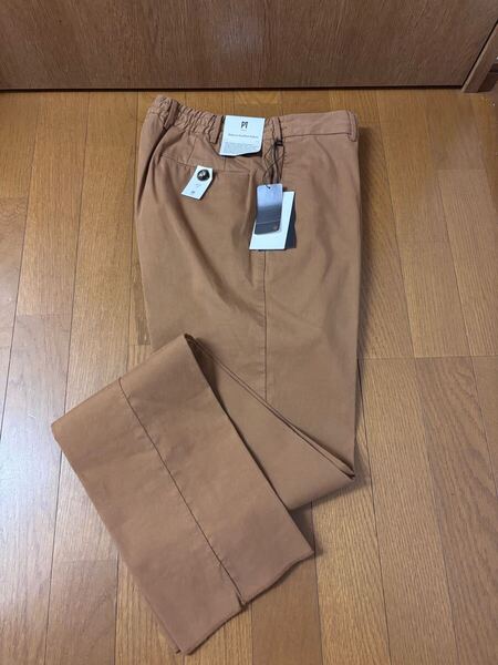 【新品】pt torino イージーパンツ ストレッチ イタリア名門 ビジネス スリムフィット