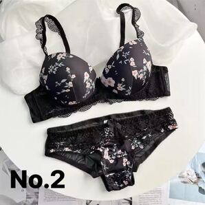 ブラジャーショーツセット 下着 女性下着 インナーウェア ブラ ブラジャー ショーツ 大きいサイズNo.2