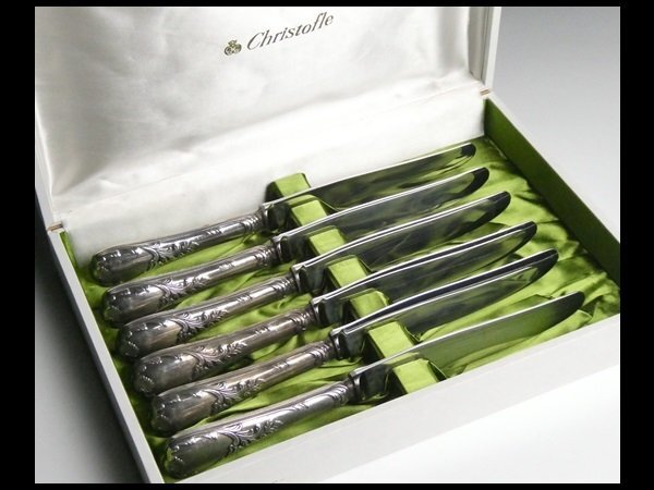 Yahoo!オークション -「クリストフル マルリー ナイフ」の落札