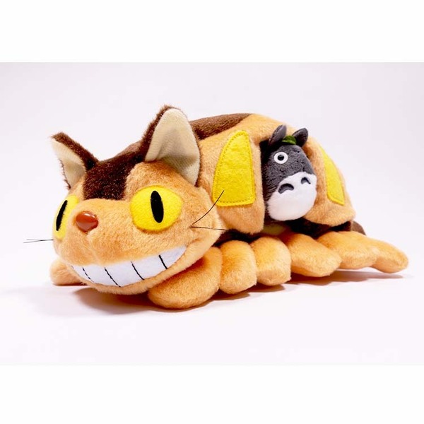 【新品】スタジオジブリ となりのトトロ ネコバスのお家Mサイズ サンアロー スタジオジブリ トトロ ネコバスぬいぐるみ
