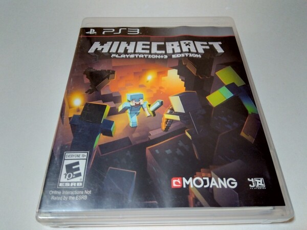 日本語対応 ps3 マインクラフト 海外版 北米版 マイクラ 輸入