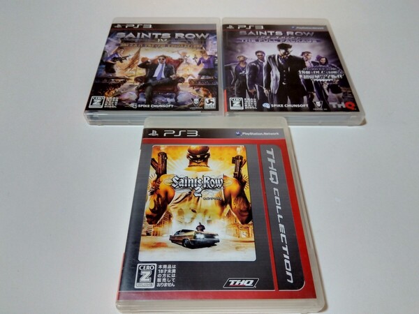PS3 セインツロウ 3本セット 2 3 フルパッケージ 4 ウルトラスーパーアルティメットデラックス