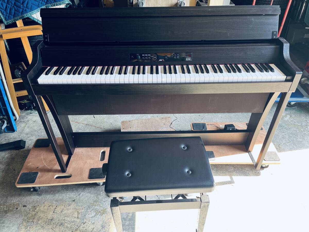 【大阪市内引き取り】KORG LP-380 電子ピアノ 18年製 専用イス付き 大阪市内引き取り】KORG LP-380 電子ピアノ 18年製 専用イス付き