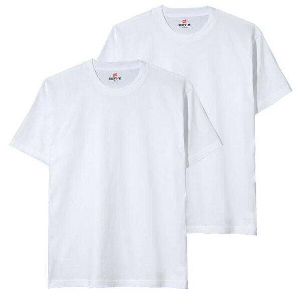 ヘインズ ビーフィー Tシャツ Lサイズ Hanes 2P BEEFY-T 半袖 H5180-2